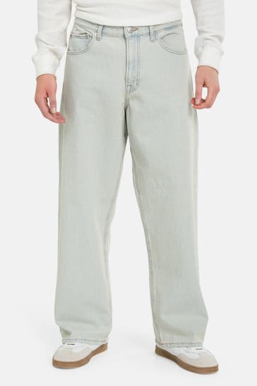 JACK & JONES Jeans hellblau wide leg