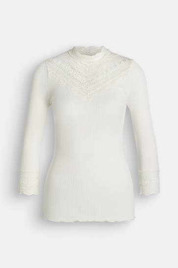 ROSEMUNDE Longsleeve weiß