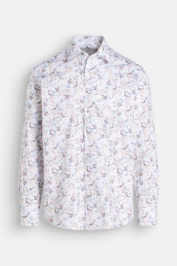 ETERNA Casual-Hemd gemustert Modern Fit