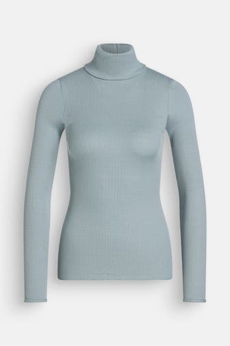 ROSEMUNDE Rollkragenpullover petrol