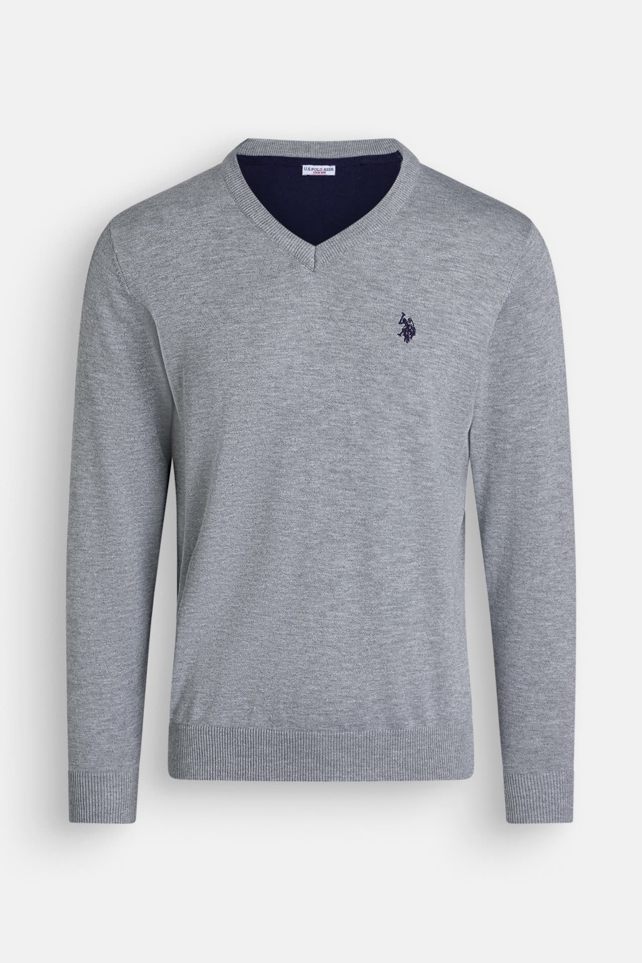 U.S. POLO ASSN. Strickpullover grau, Bild 1