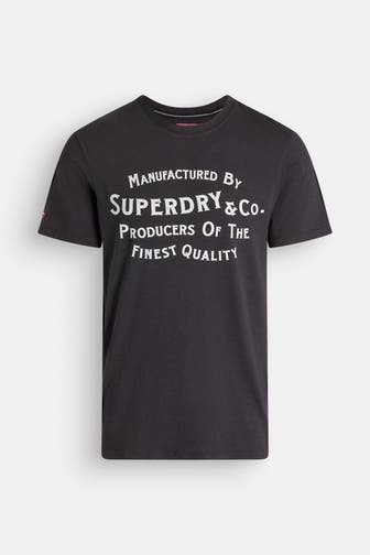 SUPERDRY T-Shirt dunkelgrau