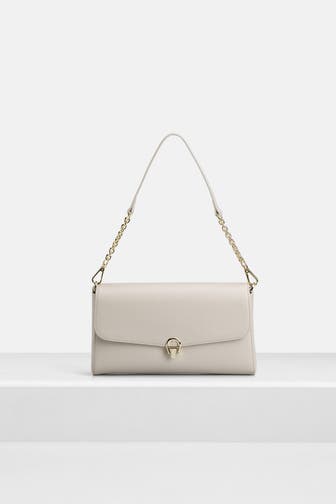 AIGNER Schultertasche 'Victoria' hellgrau