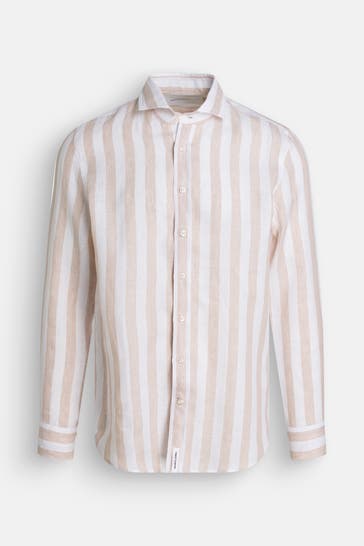BALDESSARINI Leinenhemd Regular Fit