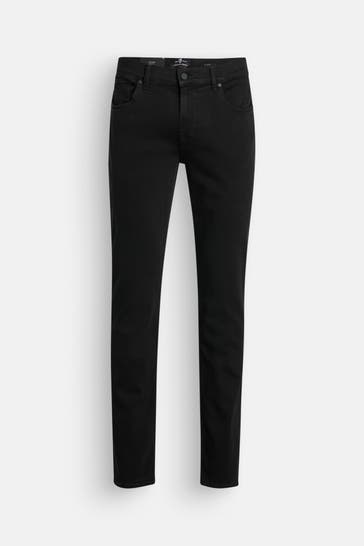 7 FOR ALL MANKIND Jeans schwarz slim tapered