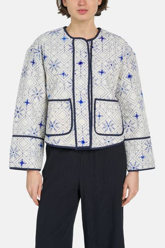 LOLLYS LAUNDRY Übergangsjacke 'Ananda' gemustert