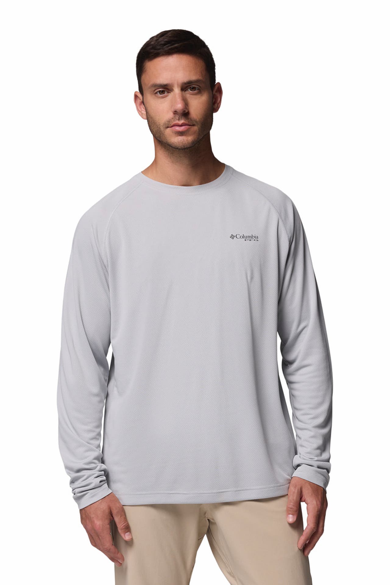 COLUMBIA Longsleeve 'Solar Stream™' hellgrau, Bild 1