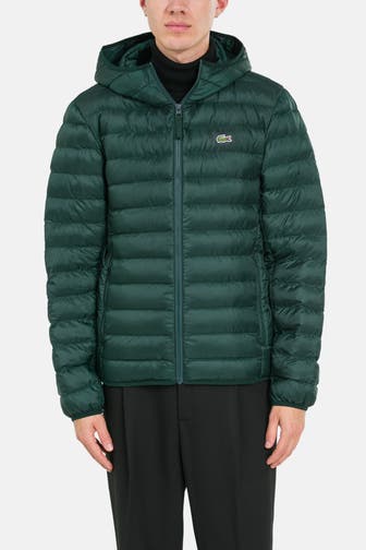 LACOSTE Light-Steppjacke dunkelgrün