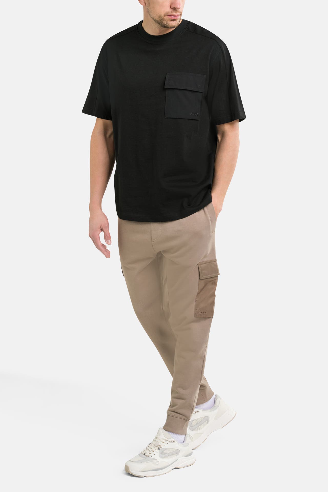 BOSS ORANGE Sweatpants taupe, Bild 1