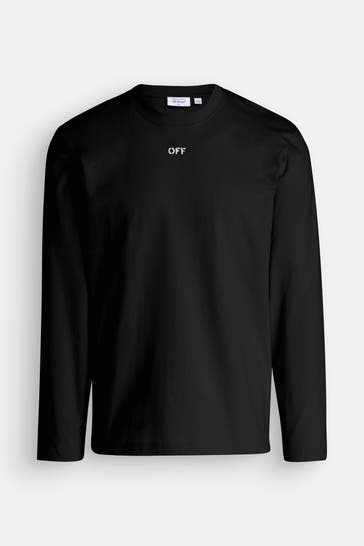 OFF-WHITE Longsleeve schwarz
