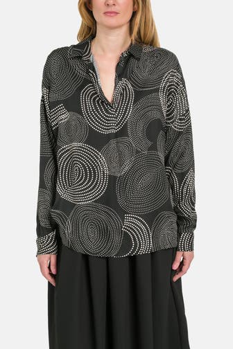 0039 ITALY Bluse 'Derry LA' gemustert