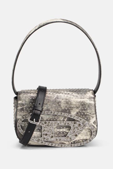 DIESEL Schultertasche gemustert
