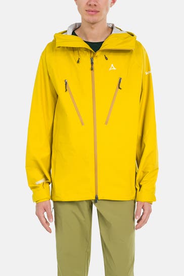 SCHÖFFEL Outdoorjacke 'Blaueis' sonnengelb