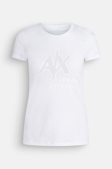 ARMANI EXCHANGE T-Shirt weiß
