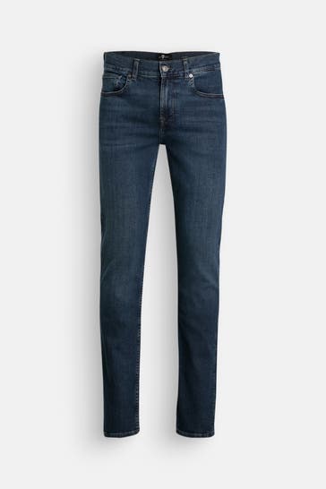 7 FOR ALL MANKIND Jeans dunkelblau slim