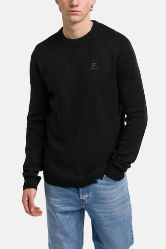 DIESEL Wollpullover 'Larence' schwarz