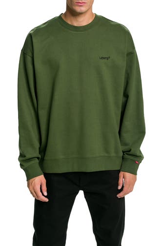 LEVI'S® Sweatshirt dunkelgrün
