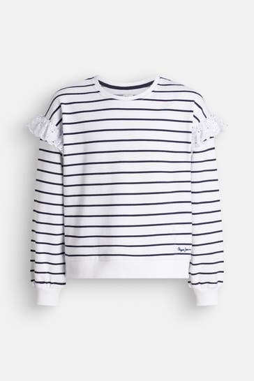 PEPE JEANS Sweatshirt 'Ona' gestreift