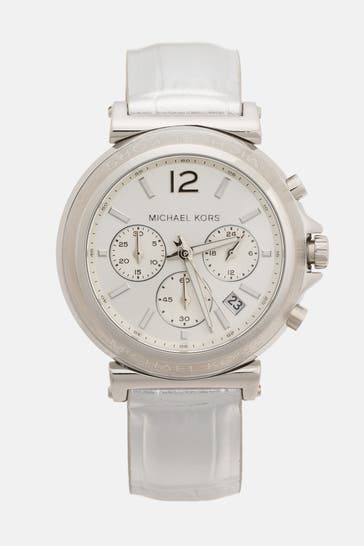 MICHAEL KORS Chronograph 'Maren' silber