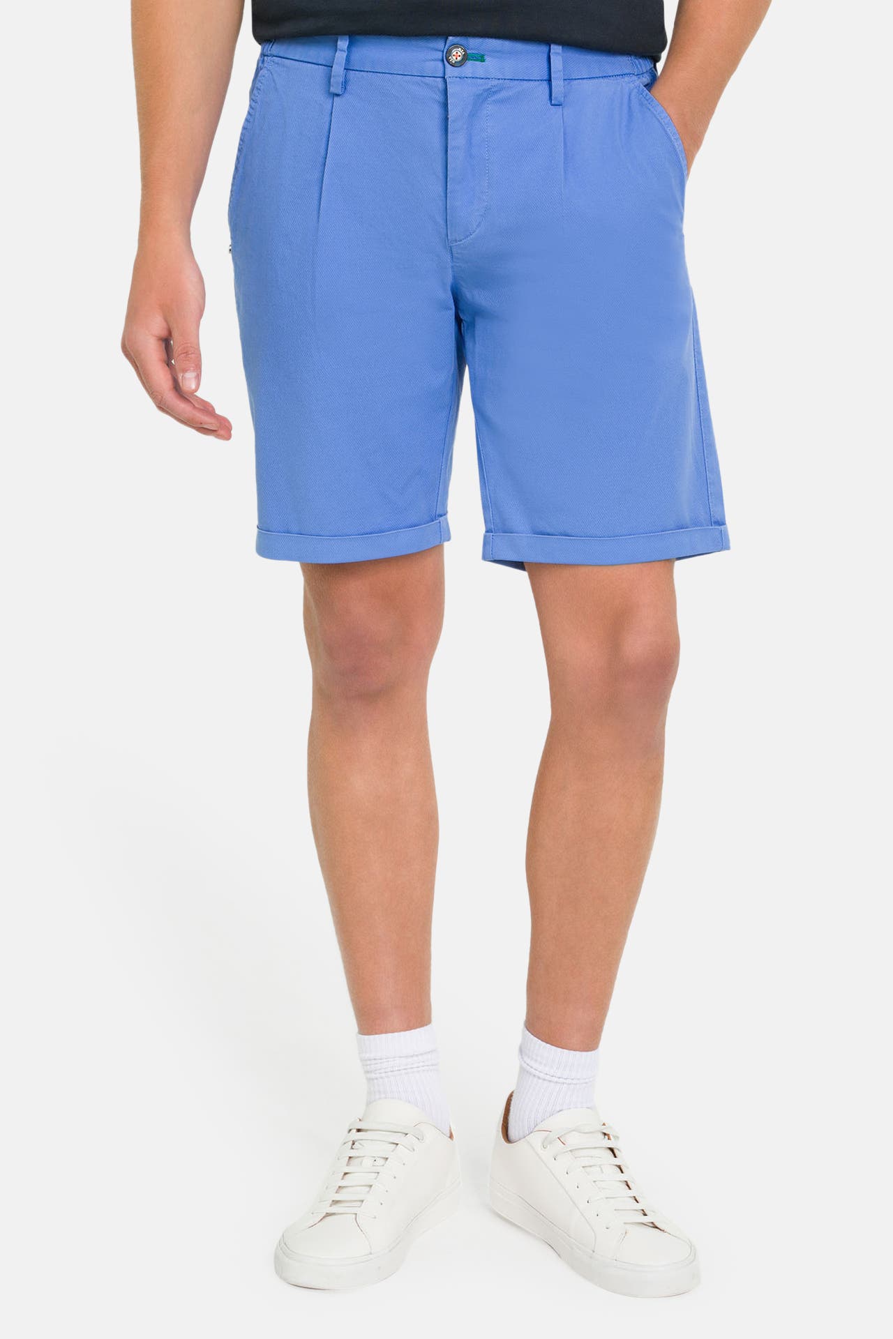 NEW ZEALAND AUCKLAND Chino-Shorts 'Goodman' blau, Bild 1