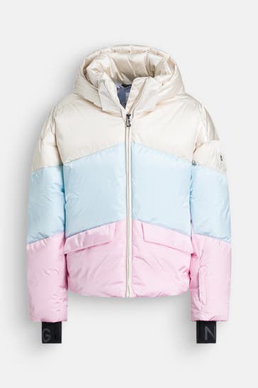 BOGNER Daunenjacke 'Linda' gemustert