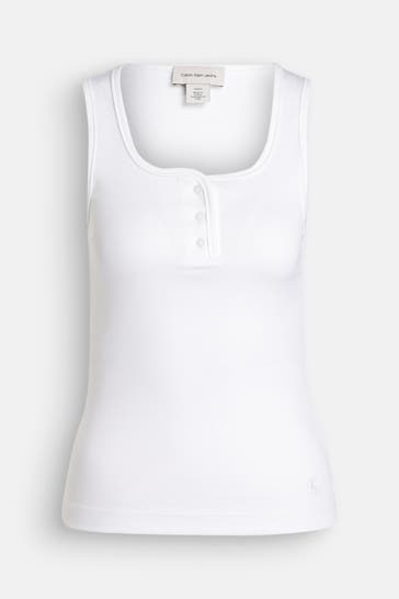 CK JEANS Top weiß