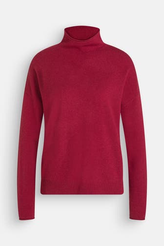 LUISA CERANO Strickpullover weinrot
