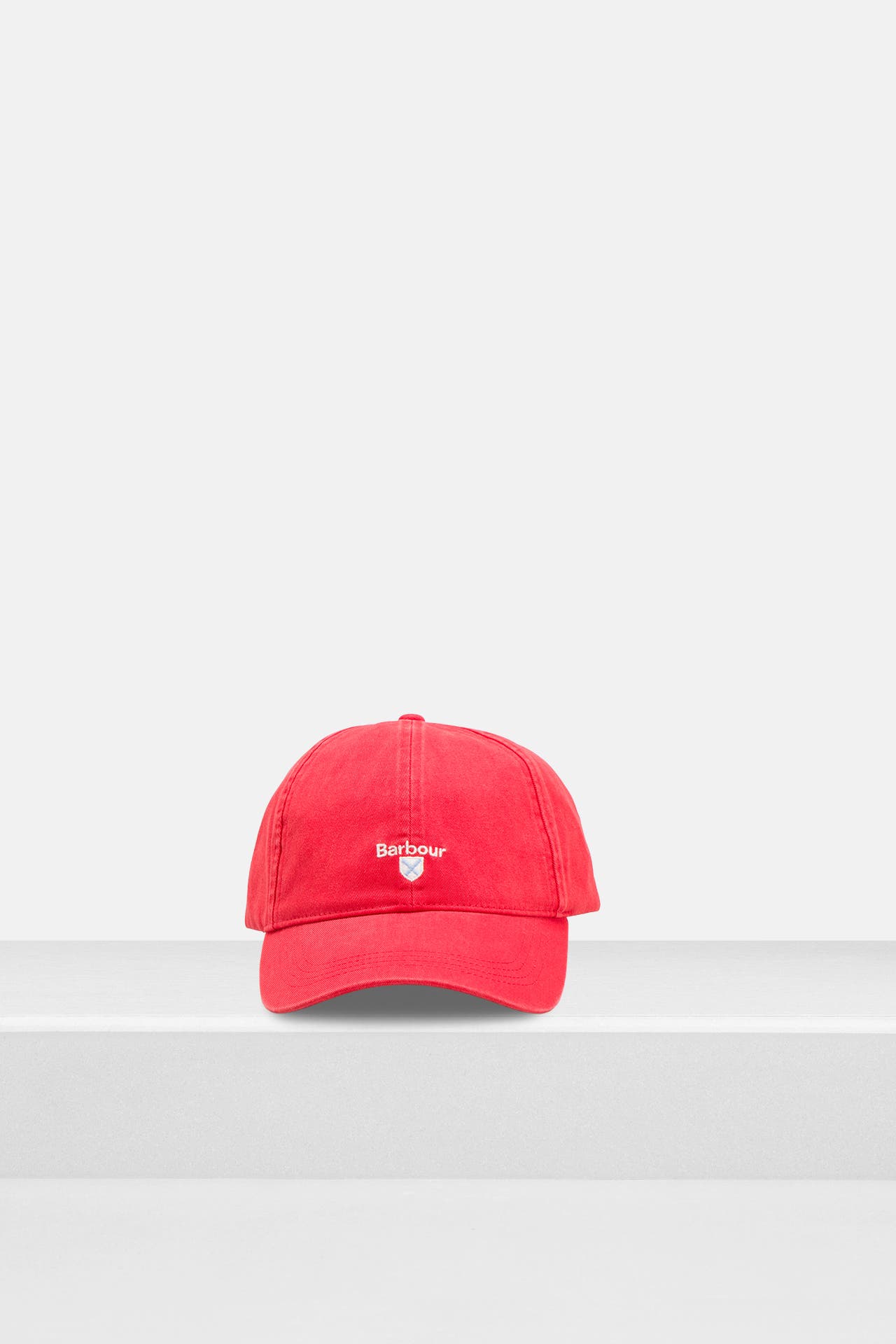 BARBOUR Basecap rot, Bild 1