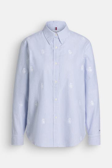 TOMMY HILFIGER Casual-Bluse gestreift