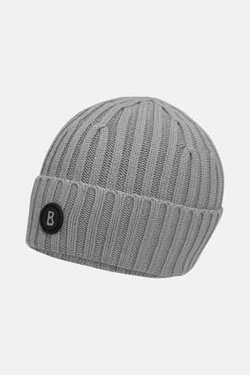 BOGNER Beanie 'Bony' grau