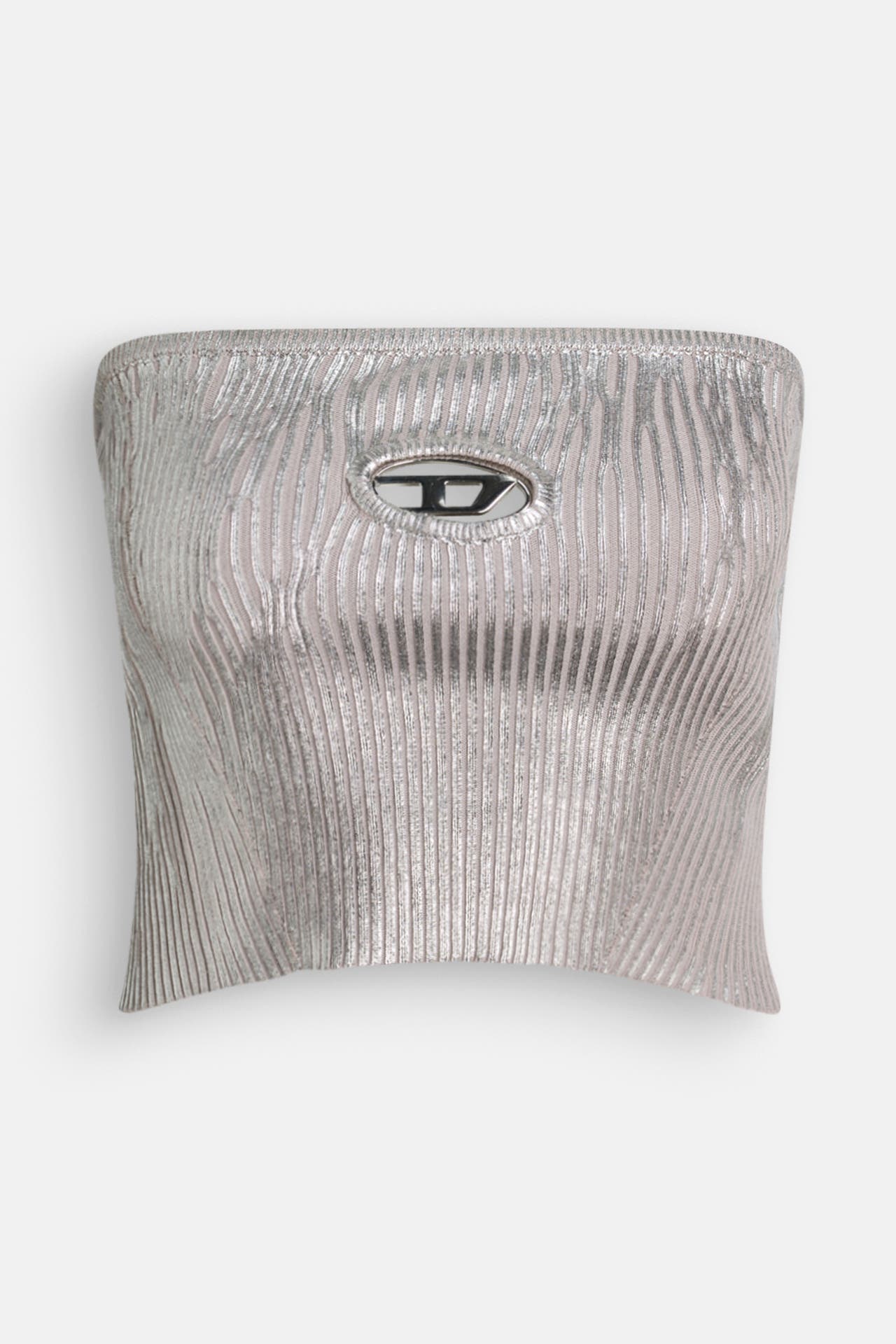 DIESEL Bandeau-Top silber, Bild 1