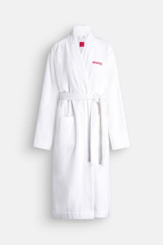 HUGO Bademantel 'Terry' weiß