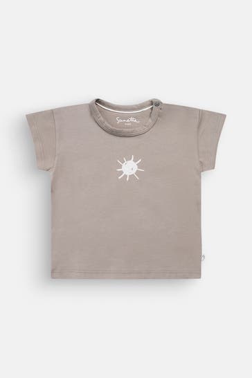 SANETTA T-Shirt taupe