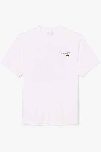 LACOSTE T-Shirt weiß