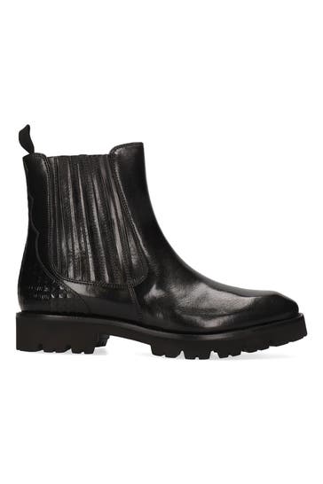 MELVIN & HAMILTON Leder-Boots 'Lexi' schwarz