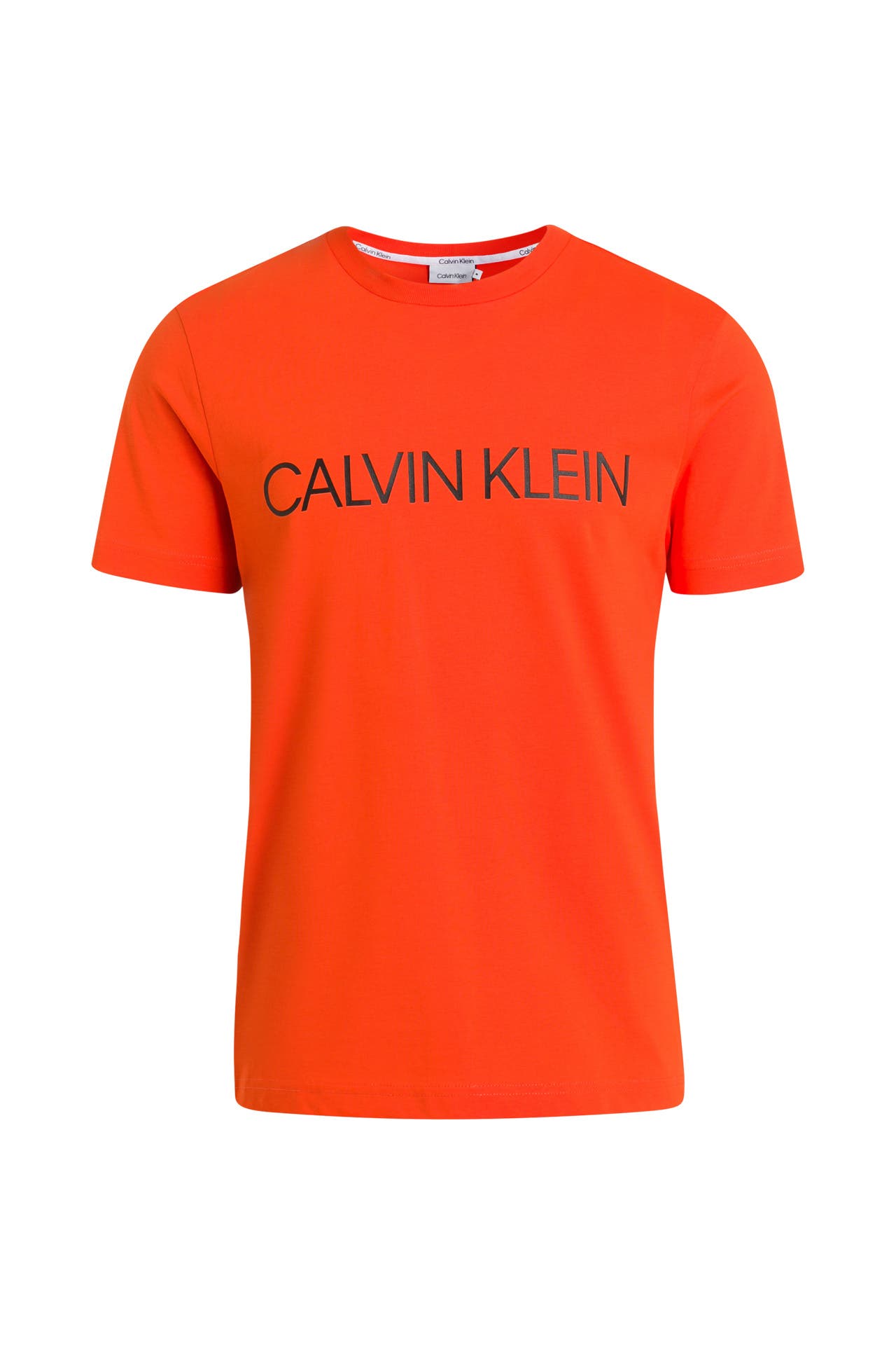 Calvin Klein Jeans Orange Cotton T-Shirt main image 1