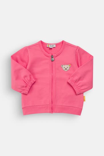 STEIFF Sweatjacke pink