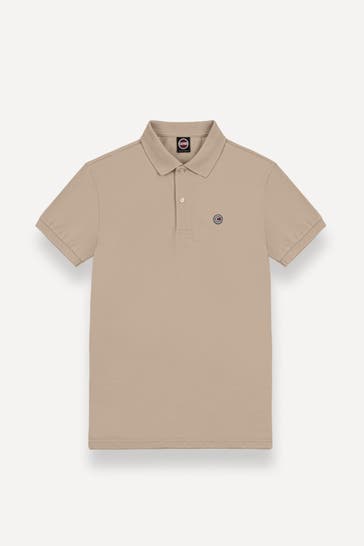 COLMAR Polo-Shirt hellbraun