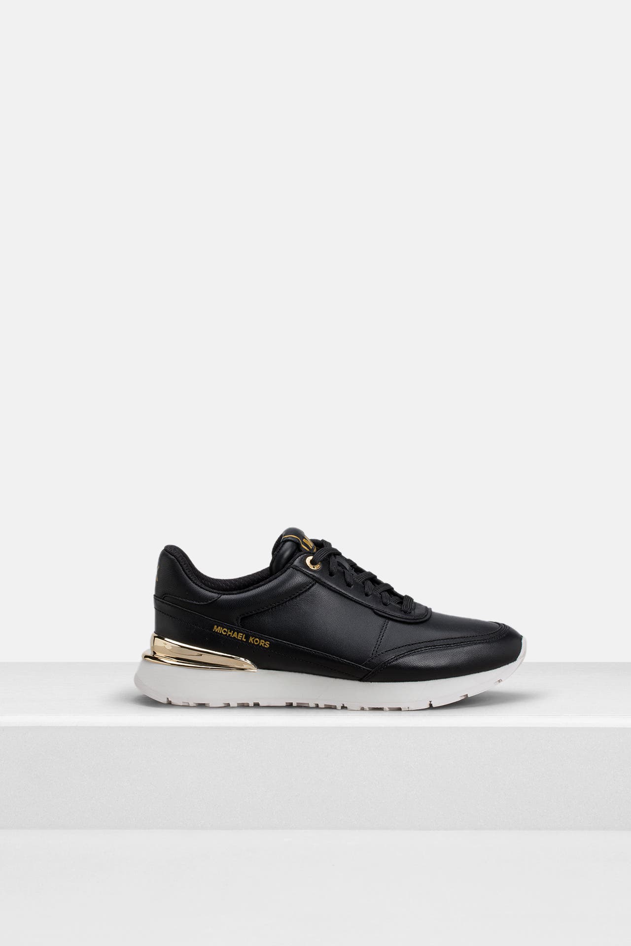 MICHAEL MICHAEL KORS Leder-Sneaker 'Nova' schwarz, Bild 1