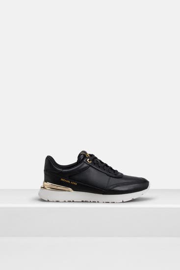 MICHAEL MICHAEL KORS - Leder-Sneaker 'Nova' schwarz