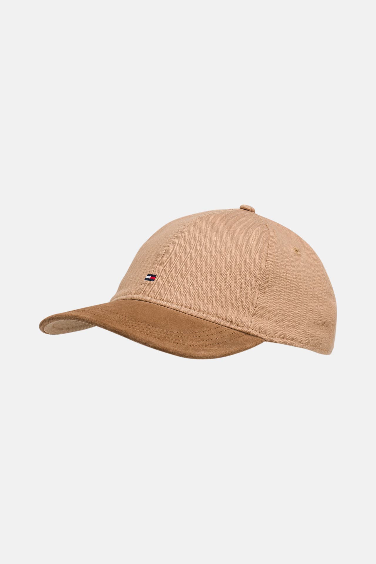 TOMMY HILFIGER Basecap 'Flag Herringbone' hellbraun, Bild 1