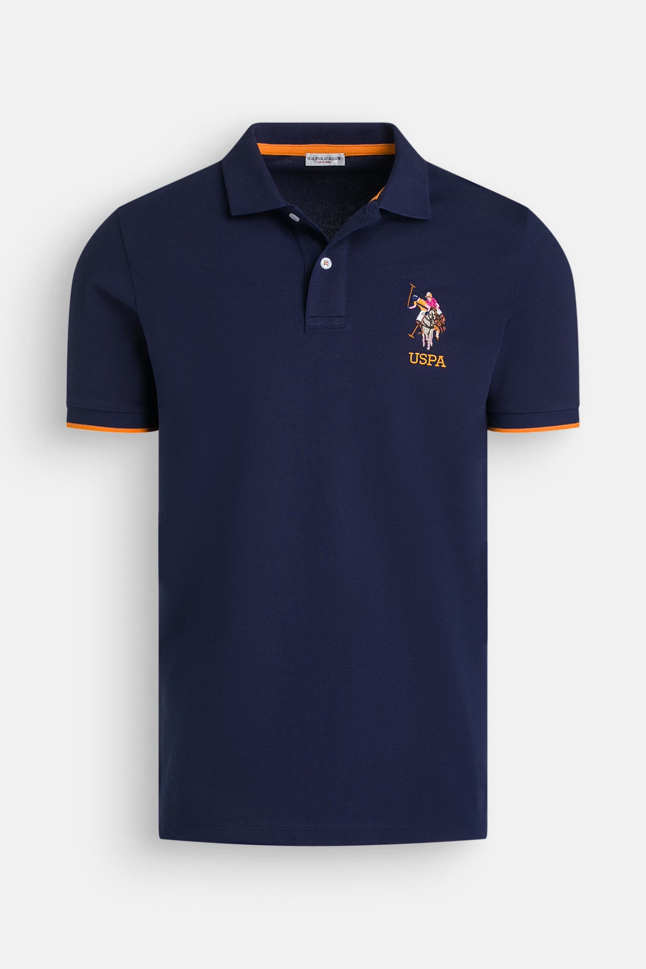 U.S. POLO ASSN. Polo-Shirt 'Bunter' navy, Bild 1