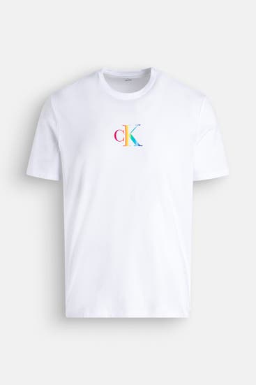 CALVIN KLEIN - T-Shirt weiß