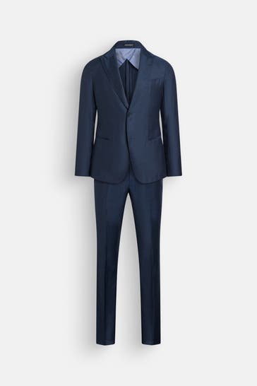 EMPORIO ARMANI Wollmix-Anzug dunkelblau