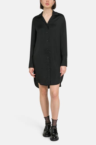 MARC O'POLO Blusenkleid schwarz