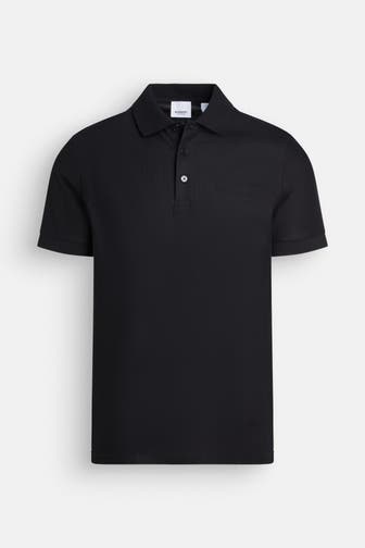 BURBERRY Polo-Shirt schwarz