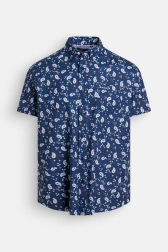 NEW ZEALAND AUCKLAND Leinenmix-Hemd 'Odin' Regular Fit