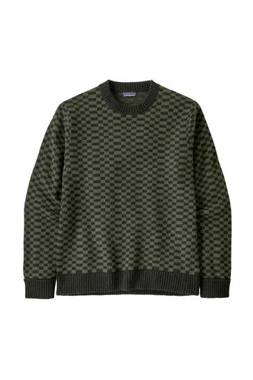 PATAGONIA Wollmix-Pullover gemustert