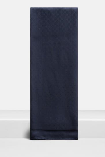 MOSCHINO Seidentuch navy