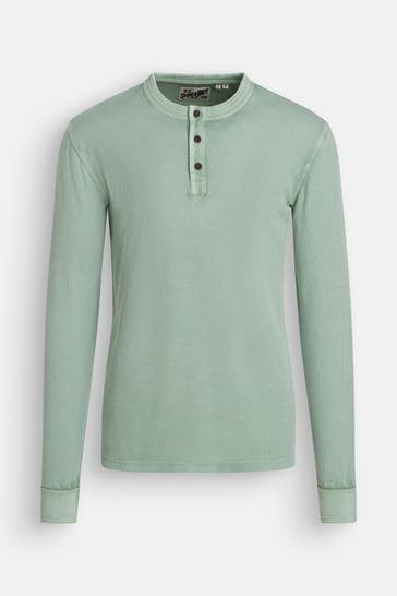 SUPERDRY Longsleeve pastelgrün